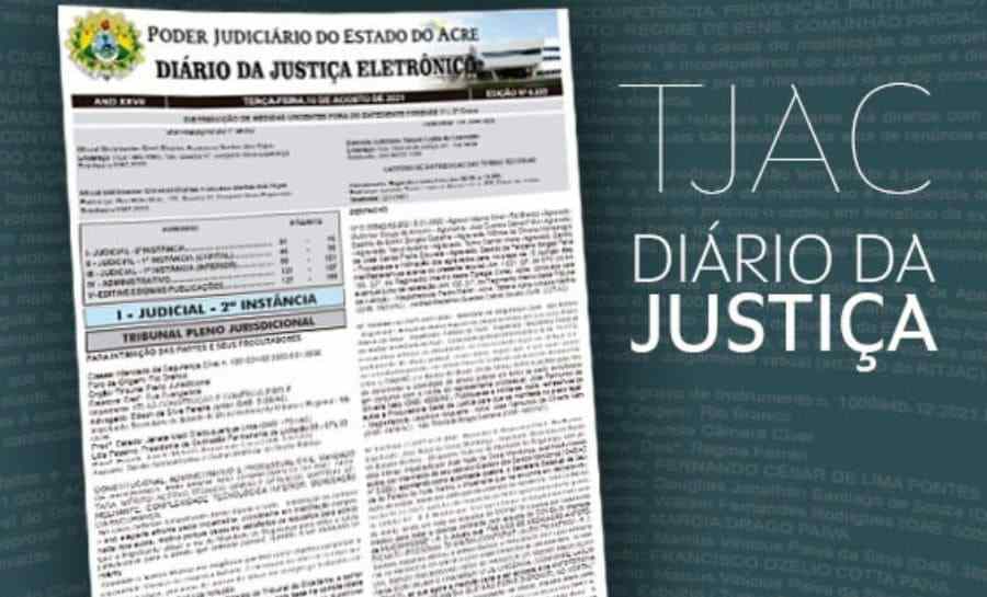 TJAC abre processo seletivo simplificado para contratar assistentes administrativos, assistentes sociais e psicólogos